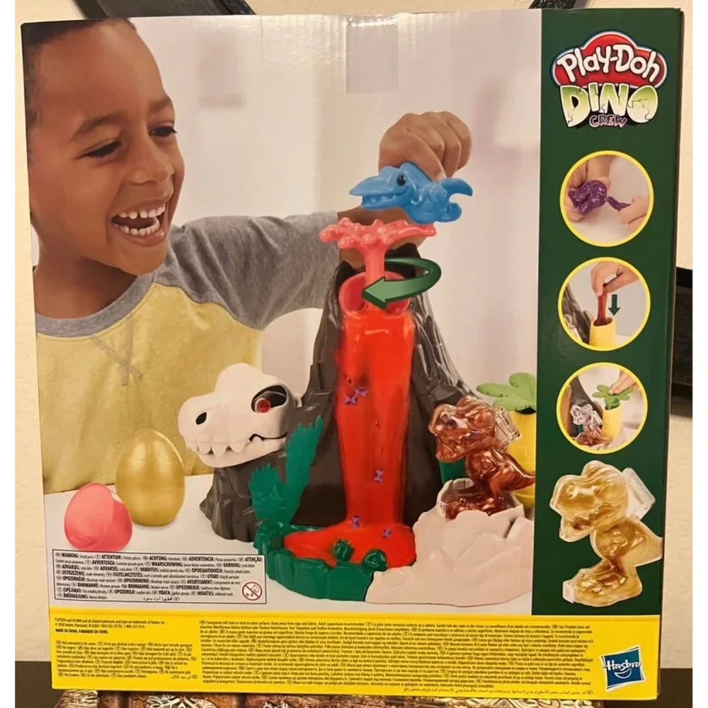 Play-Doh Dino Lava Bones Island